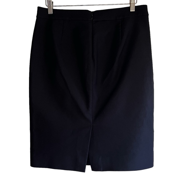 J. Crew No. 2 Pencil skirt in black stretch twill size 8 excellent condition - Picture 8 of 12